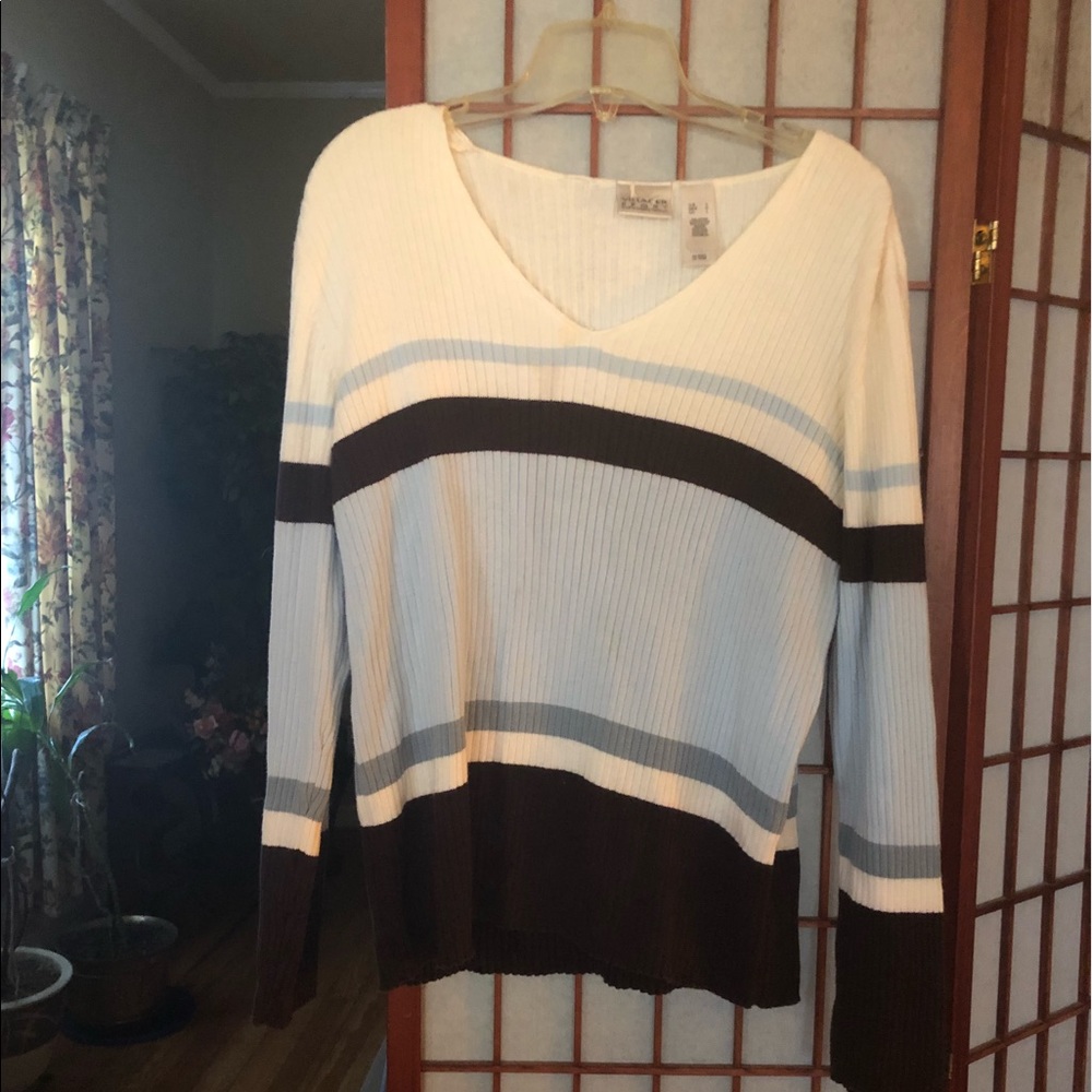 Gently used Liz Claiborne sweater.